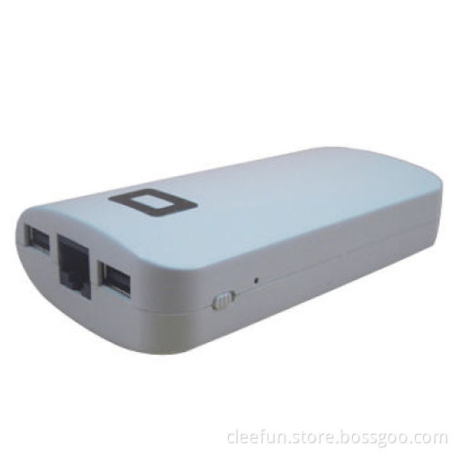 3G/Wi-Fi Router Function Power Bank, 6,600mAh Capacity